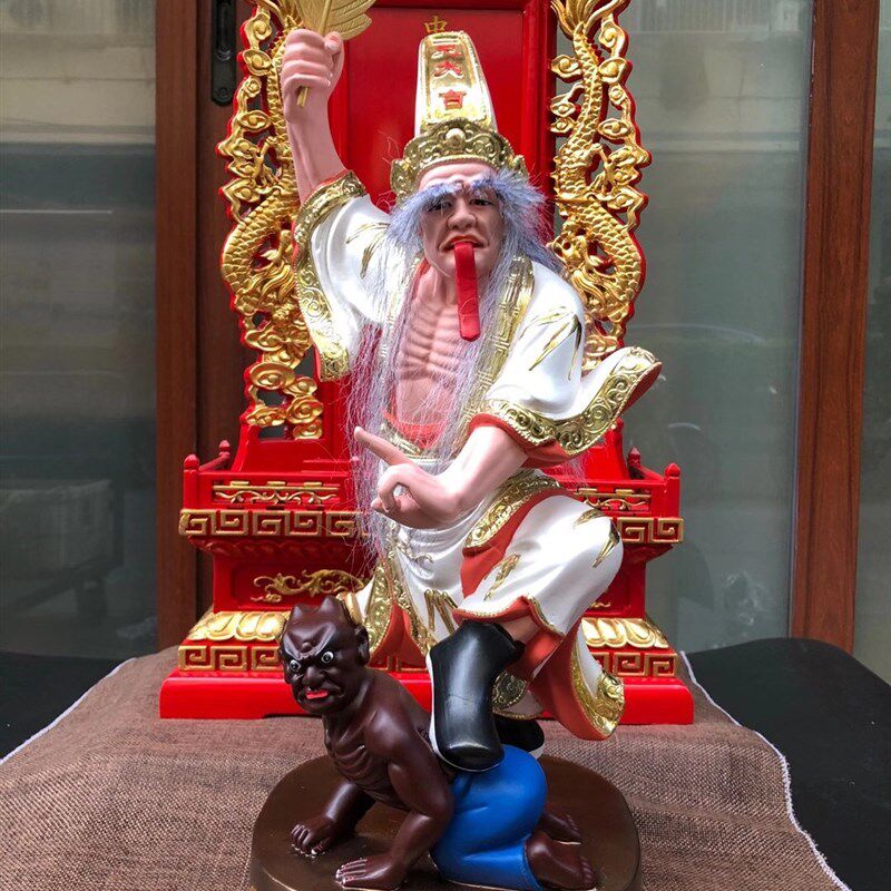 大二爷伯七爷八爷马来西亚金身阴神乩童神明黑白无常神明神像