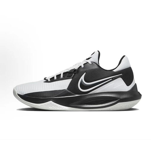 Nike Precision 6 男款圆头系带 耐磨 低帮 篮球鞋/DD9535-007