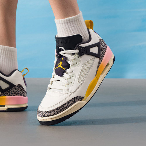 Jordan Spizike 男款舒适防滑耐磨 低帮 复古篮球鞋/FQ1759-107