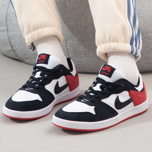 Nike SB Alleyoop 麂皮 包裹性防滑 低帮 板鞋 男款  CJ0882-102