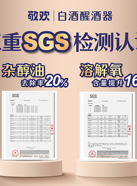 可携式智能白酒醒酒器家用自动网红高级呼吸加氧陈化醇酒机