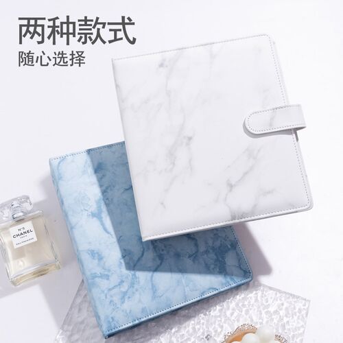 a5卡册四宫格爱豆专辑小卡收纳册紧凑活页拍立得相册3寸小饭圈皮
