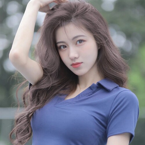 假发女长发中分刘海自然逼真全头套式2023年新款时尚大波浪长卷发