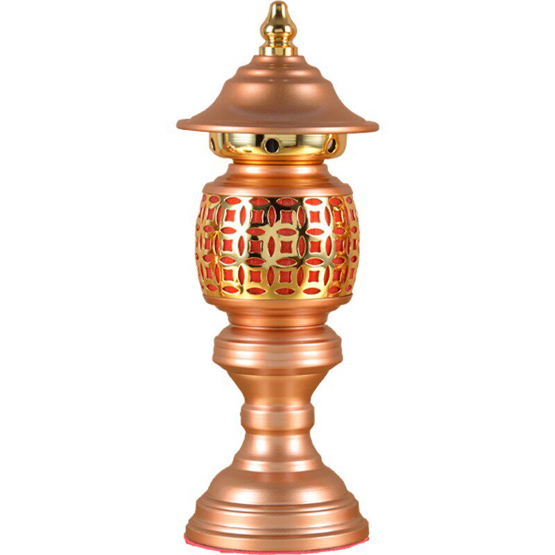 佛家用品 财神灯关公灯神社灯家用插电供灯招财进宝菩萨佛前供奉