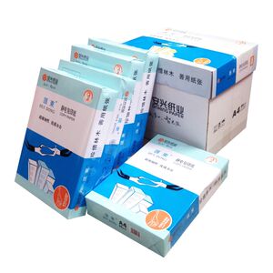 蓝汇东a4打印复印纸A4纸白纸整箱5包价80g复印纸办公用品文具包邮
