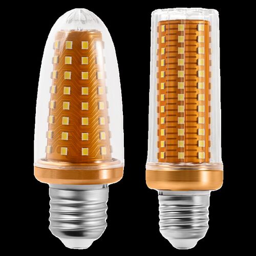 led玉米灯泡全光谱护眼灯家用超亮室内e27螺纹螺口节能三色照明灯