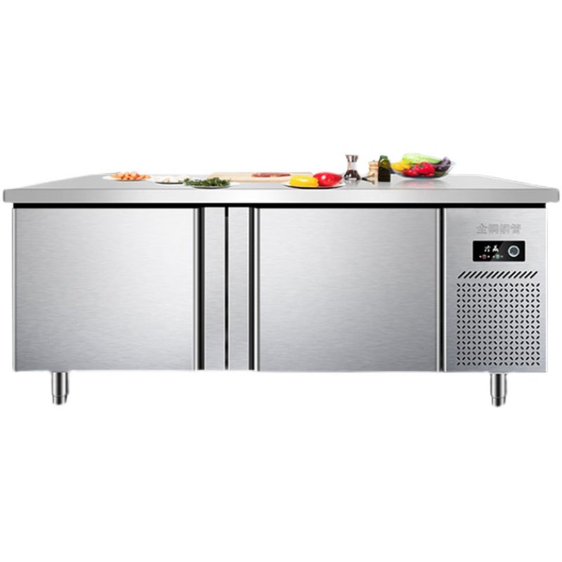 冰箱工作台商用冰柜冷藏冷冻柜不锈钢厨房奶茶店操作台冷冻保鲜柜