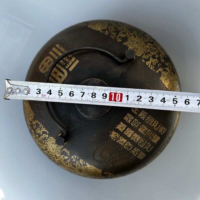 复古老黄铜暖手炉热水炉怀抱炉手暖炉保暖炉 福龙凤 工艺实用密封