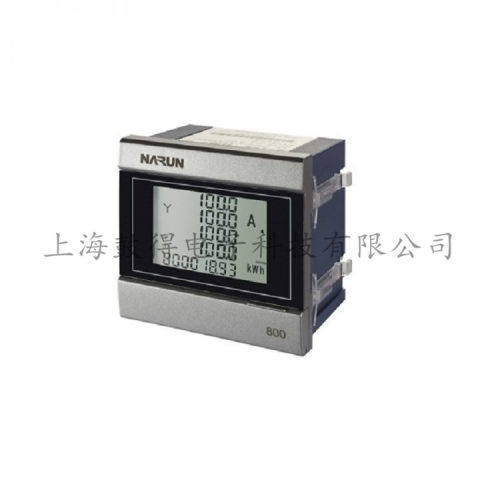 PD800-B43上海纳宇三相智能电力仪表72*72电流电压数显表
