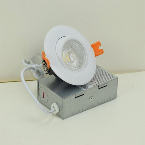 ETL4英寸6W35度射灯筒灯AC120V含电器盒单色温5CCT70lm/WCRI80