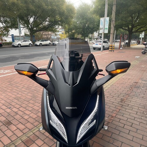 适用于佛沙NSS350加厚加高风挡改装配件FORZA挡风玻璃挡风板