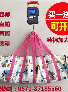 威衡婴儿体重秤家用宝宝称重布兜新生儿访视包称重器手提式电子秤