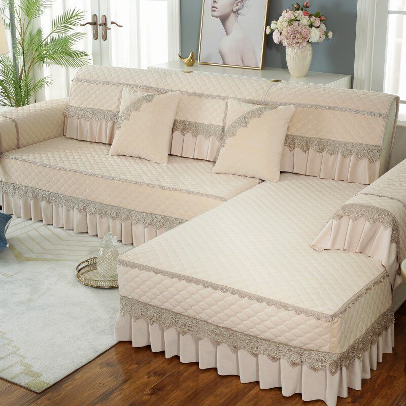 2021年新款毛绒沙发垫四季通用简约现代坐垫防滑垫子沙发套罩定做