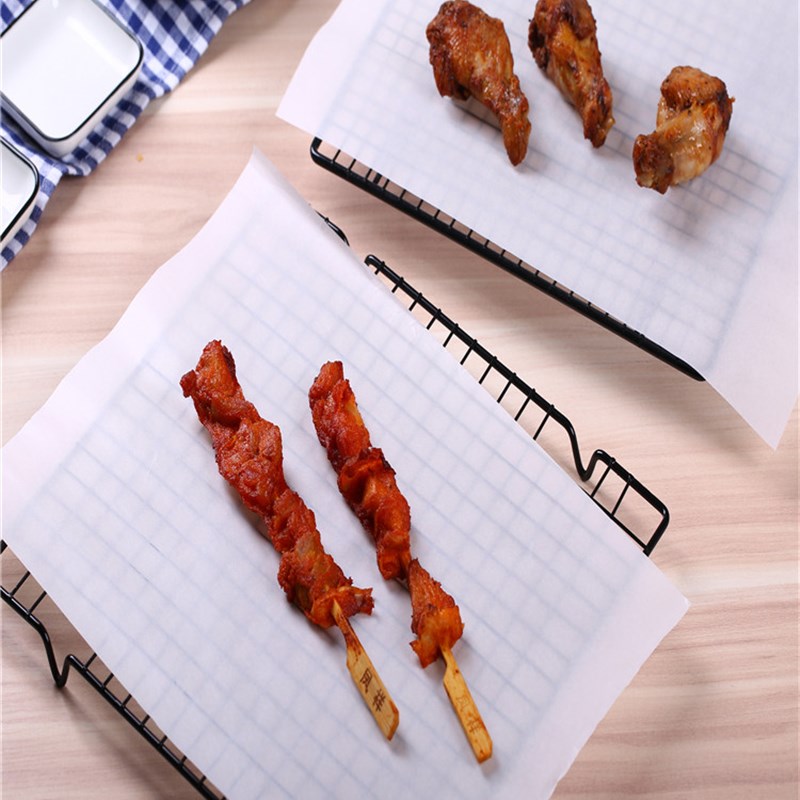 65X45烘焙吸油纸耐高温硅油纸烤箱饼干蛋糕烤盘纸牛油纸烹饪纸