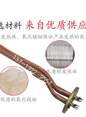 BEZZERA贝泽拉咖啡机适用加热管配件发热丝 贝泽拉锅炉加热管220V