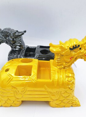 道用品龙龟底座四件套底座法器底座金色龙龟黑色龙龟令牌底座