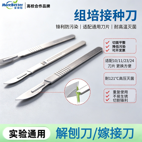 不锈钢组培解剖刀接种刀解刨器