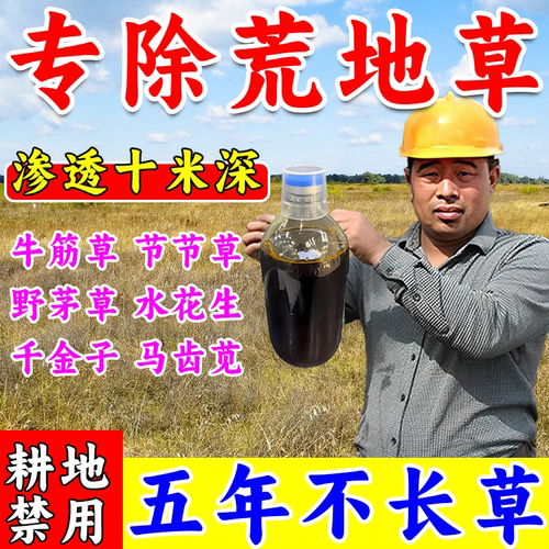 正品铁路公路锄草剂开荒专用渗透剂强力除草烂根剂正品杂草一扫光