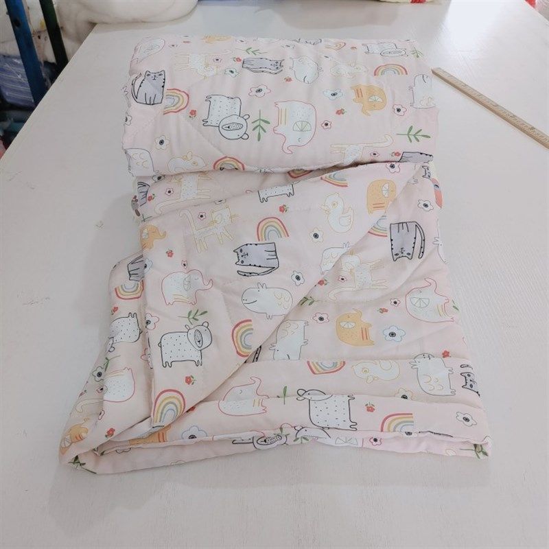 定做纯棉花夏凉被棉绸空调被人造棉被子婴儿幼儿园午睡薄被子被芯