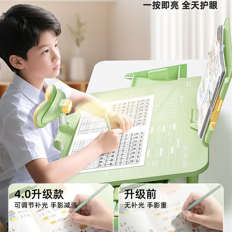 儿童坐姿矫正器写字姿势小学生桌面款学习写作业防低头书桌神器纠