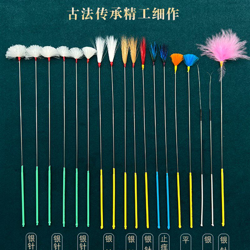 贰哥采耳工具全套技师专用掏耳朵鹅毛棒挖耳勺采耳灯套装工具箱子