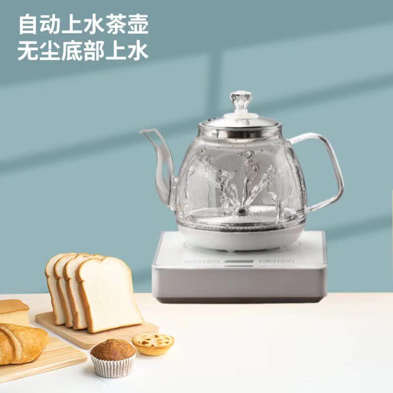 全自动底部上水玻璃壶防干电热快速壶套装家商用智能茶炉烧水包邮