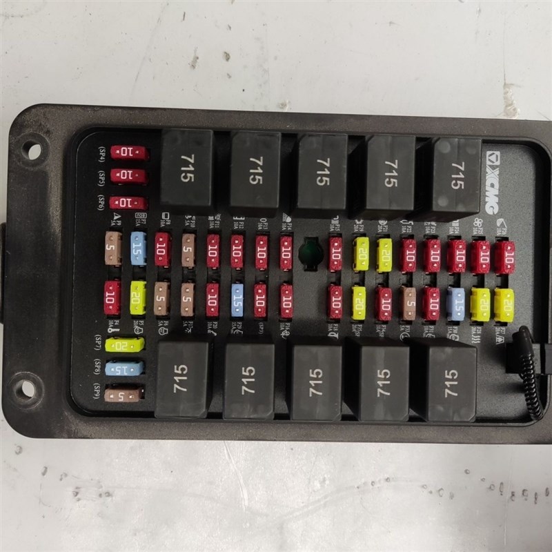 徐工挖机挖掘机配件组合用于XE215D机型电器盒保险丝盒中央控制盒