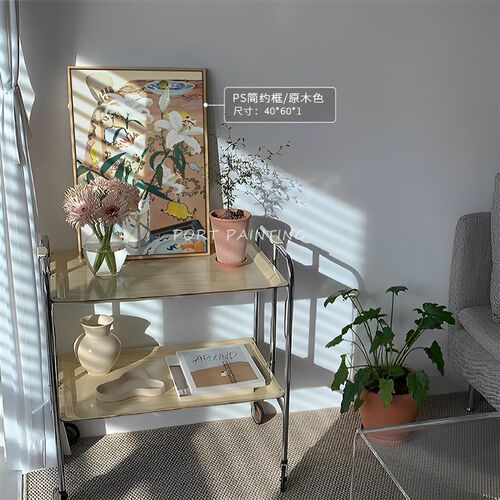 港画 欧式复古轻奢装饰画客厅卧室玄关餐厅花卉挂画房间床头壁画