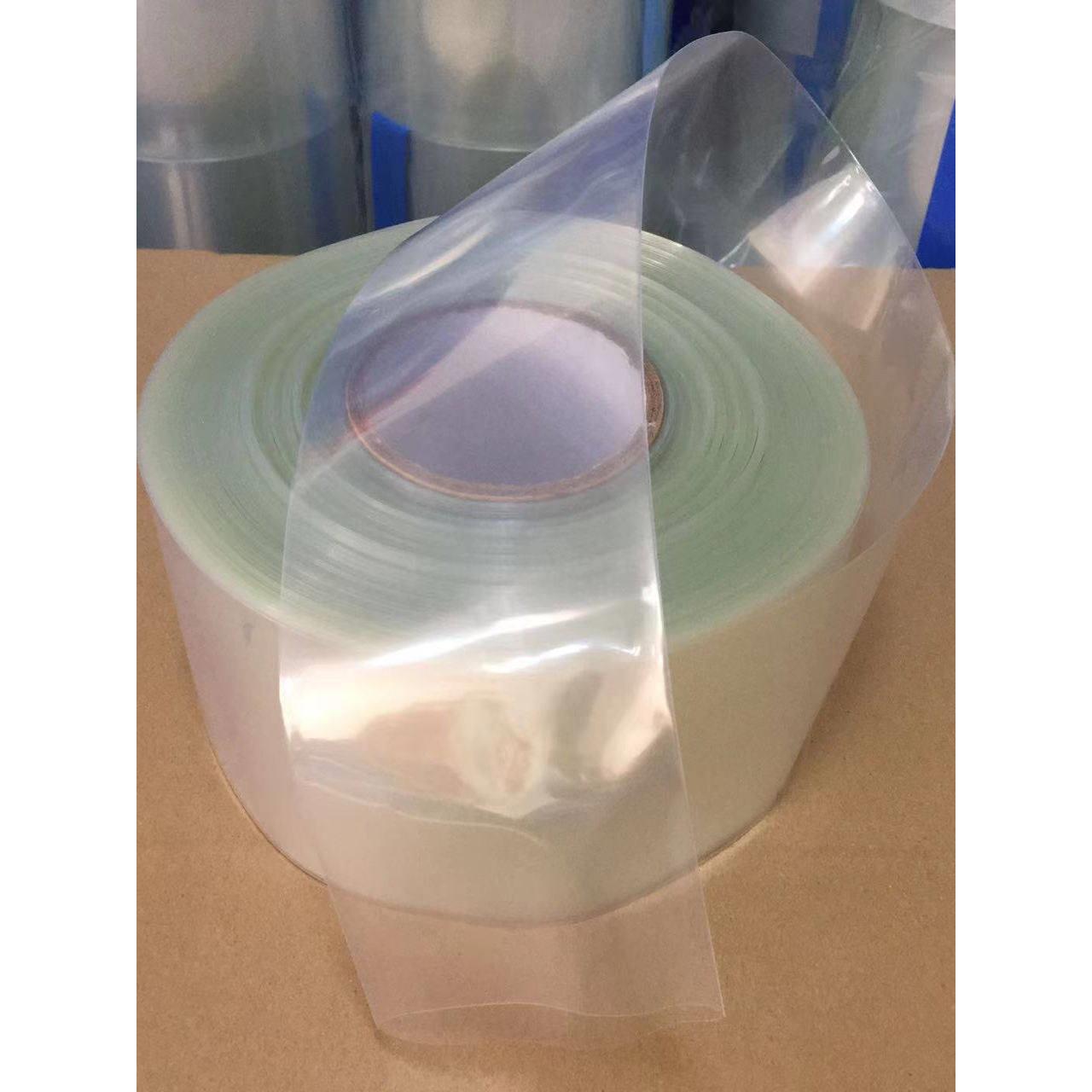 pvc热收缩管 18650锂电池组塑皮阻燃热缩套套 透明热缩管薄膜保护