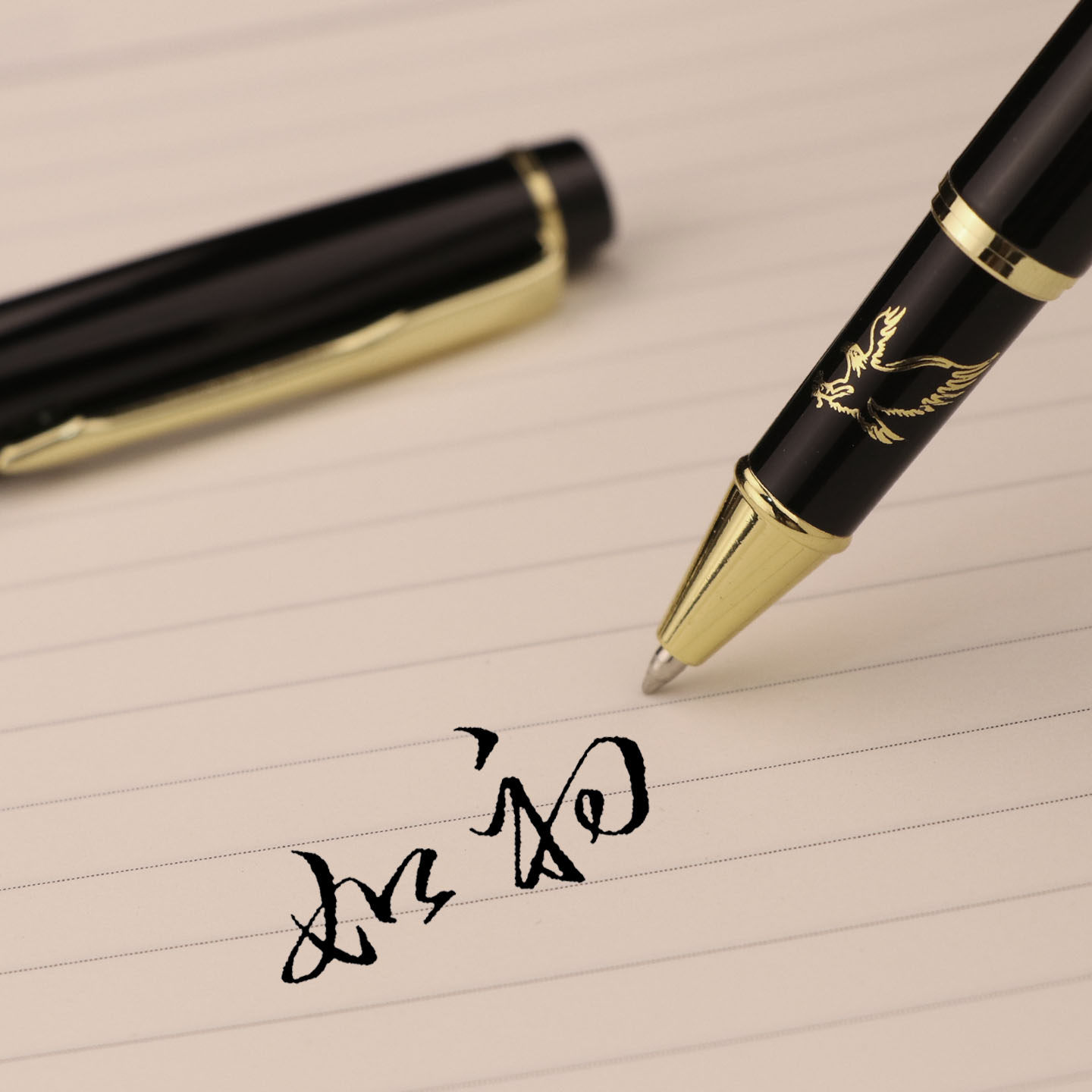金属宝珠笔LOGO定制礼盒批发