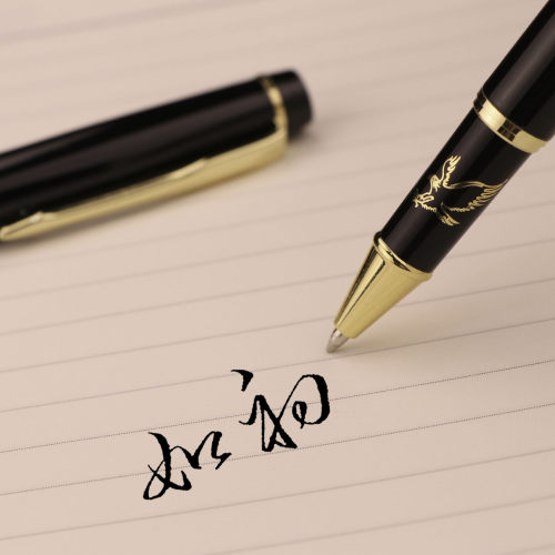 金属宝珠笔LOGO定制礼盒批发