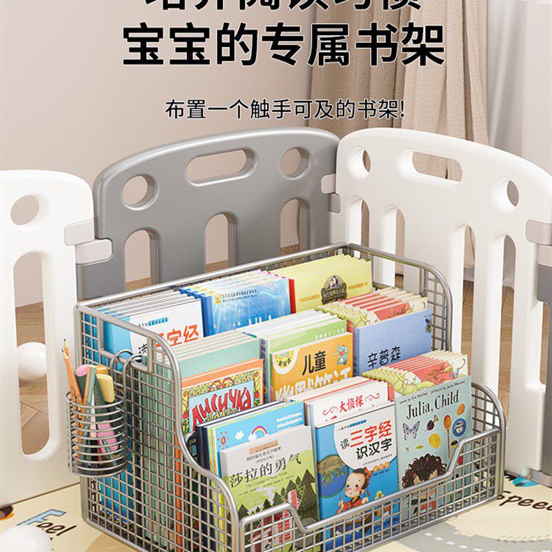 书架置物架桌面收纳架桌上儿童书桌储物架简易立架铁艺杂志展示架