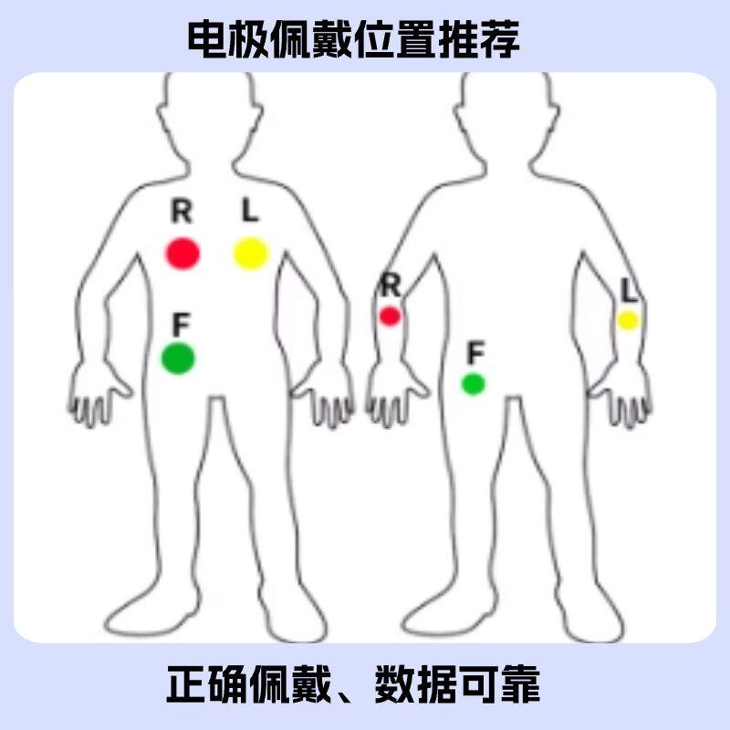 ADS1292数字心电模块 ECG前端 呼吸心率阻抗采集 单片机开发套件