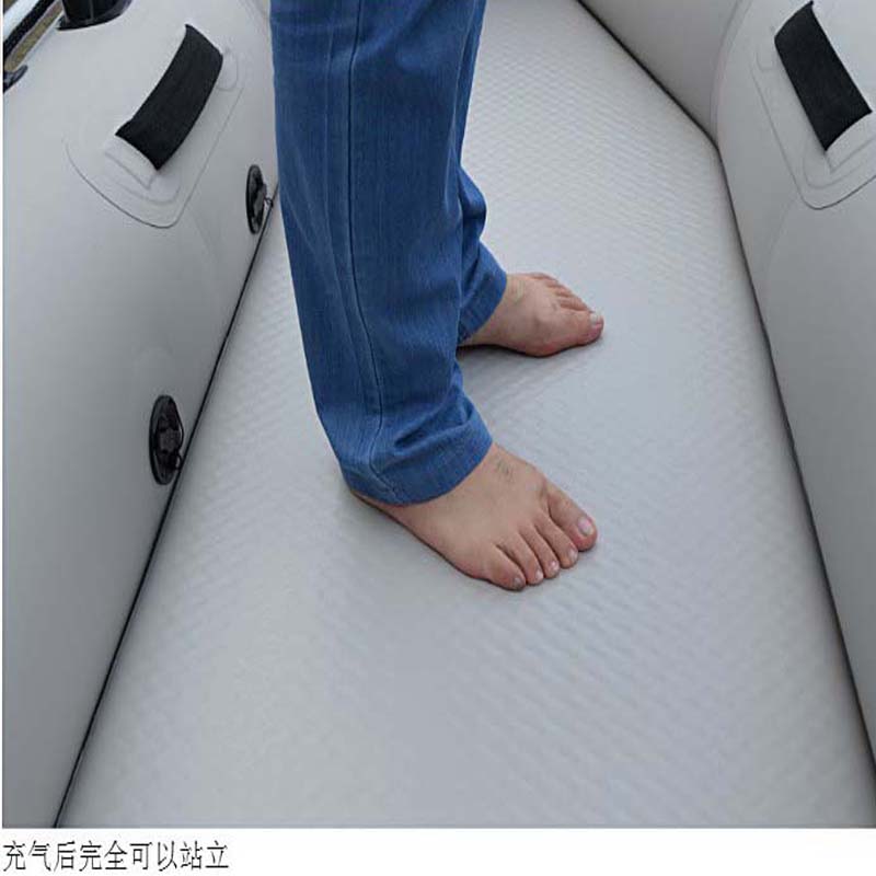拉丝底板橡皮艇充气船皮划艇夹网船专用船用硬底板可折叠拉丝底