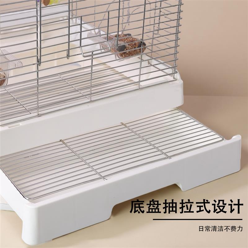 蜜袋鼯饲养笼子飞鼠专用保温加密花枝鼠不锈钢笼松鼠龙猫貂饲养箱