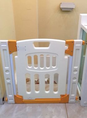 智慧兔儿童安全门栏 楼梯防护门 婴幼儿保护栏 宠物隔离门加厚
