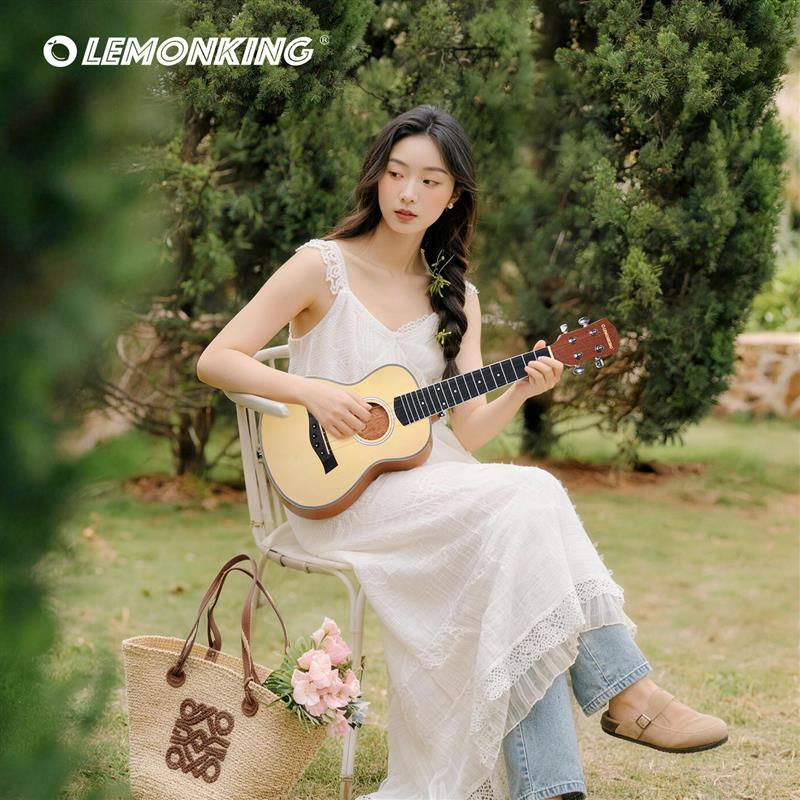 lemonking尤克里里单板男23寸26寸少女初学者入门儿童专业小吉他