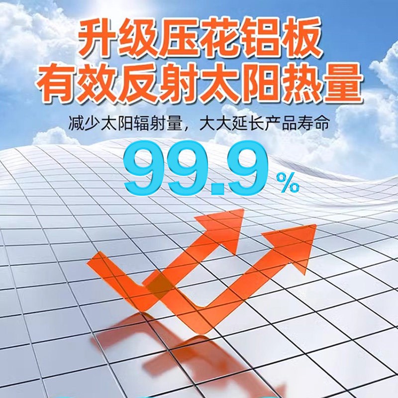 保温棉隔热棉耐高温防火层自粘材料防晒膜遮阳光房屋顶楼顶铝箔板