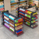 超市货架商超展示架商店铺小卖部便利店百货单双面中岛多层置物架