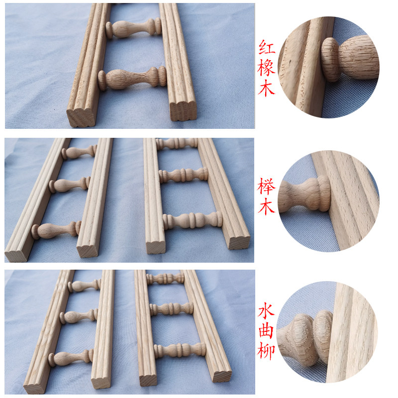 东阳木雕实木廊桥欧式围栏柱子护栏配件桥廊栏杆葫芦酒柜支持定制