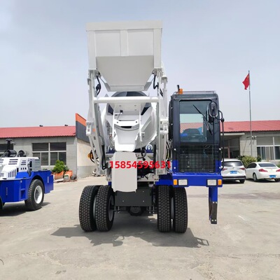 3.5 cubic meter concrete mixer self loading concrete mixer
