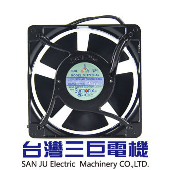 全新SANJUN/三巨SJ1725HA2 220V 15050耐高温工控机箱散热风扇