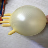 欧盟认证东涛牛筋乳胶手套橡胶家务塑胶皮防水洗碗手套女加厚耐用