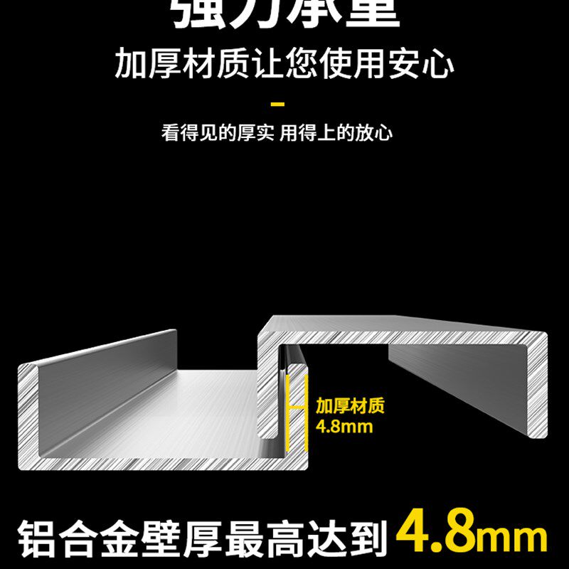 中创梯子加厚铝合金伸缩直梯靠墙4米5米6米8米10米工程消防梯云梯