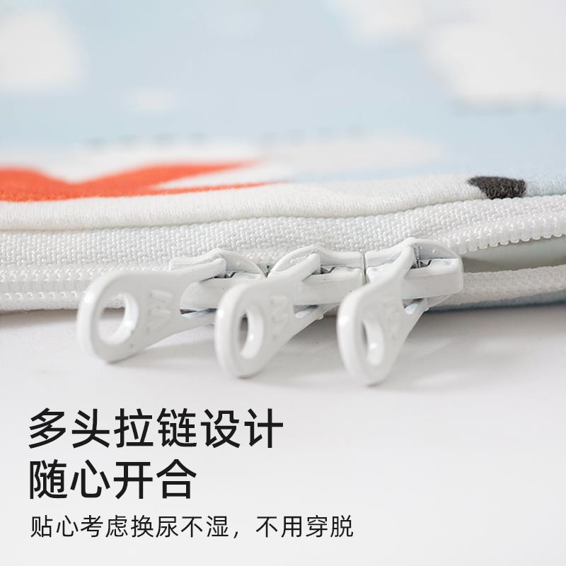 婴儿睡袋春秋新生儿宝宝一体式防踢被春款儿童四季通用防着凉神器