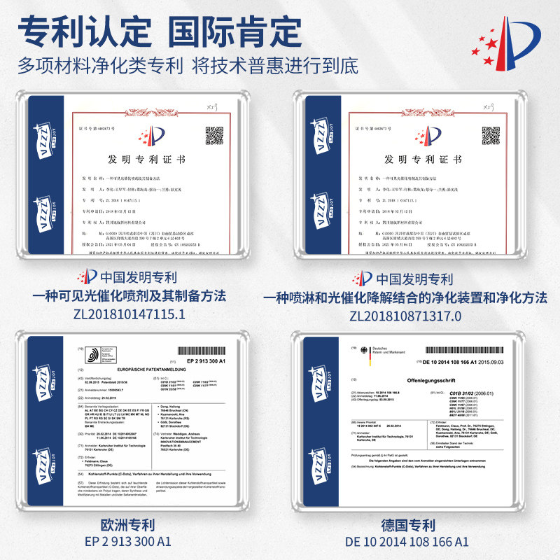 光触媒除甲醛清除剂新房家用去甲醛喷雾装修家具吸异味神器强力型