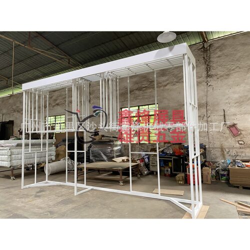 鑫烽展具定制大型地毯推拉展示架2*3毛毯陈列架 窗帘床垫面料展柜