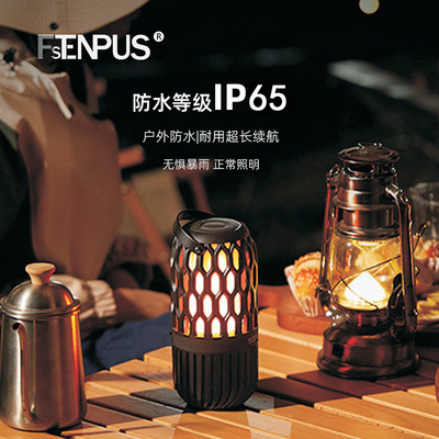 Fstenpus户外灯多功能氛围灯蓝牙音箱防水手提餐厅清吧灯草坪灯