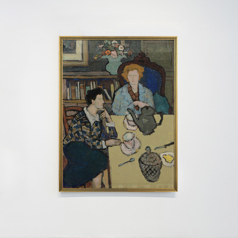 来次愉快的下午茶温馨餐厅装饰画简约饭厅挂画创意咖啡馆壁画