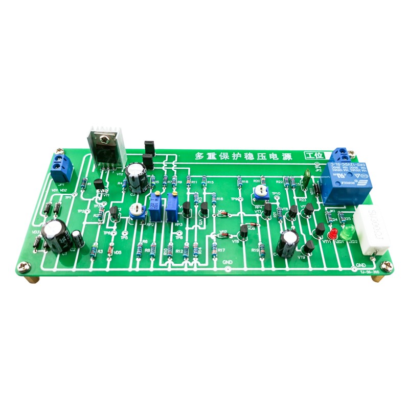 多重保护稳压电源套件中职电工电子竞赛故障检修板工艺实训